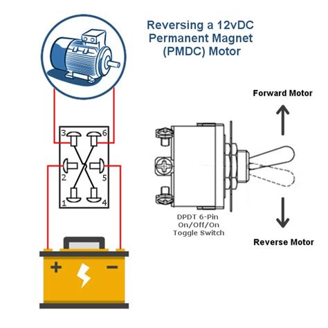 "Effortless Guide: Mastering DPDT Switch Wiring for Motor Reversal"